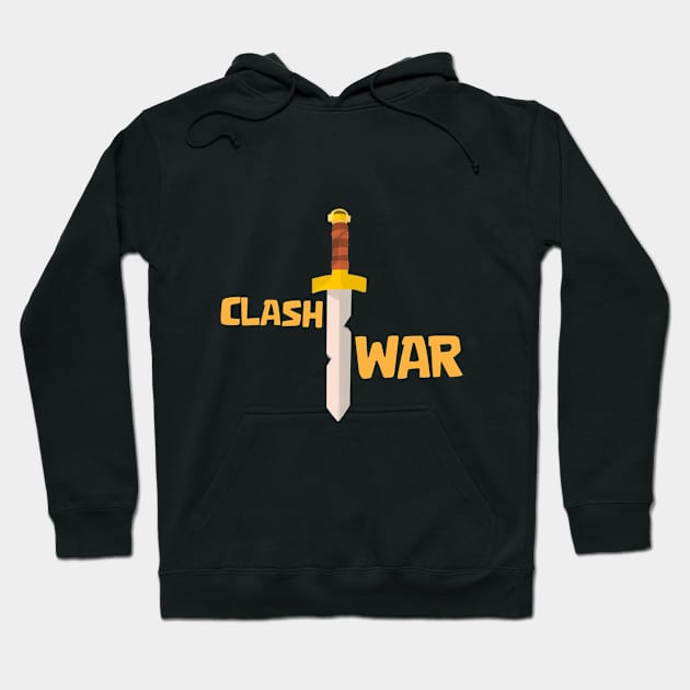 Clash War Hoodie by Marshallpro